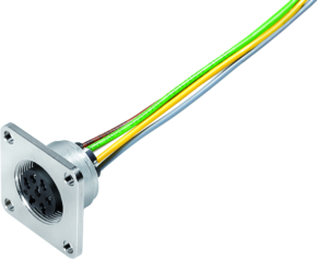 M16 IP67 Flanschdose