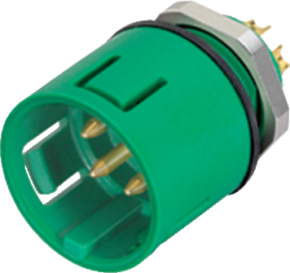 Snap-In IP67 Flanschstecker