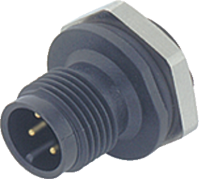 M12-B Flanschstecker