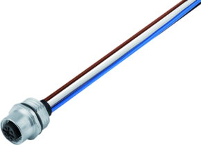 M12-A Flanschstecker