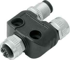 M12-A Zweifachverteiler