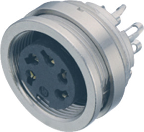 M16 IP67 Flanschdose