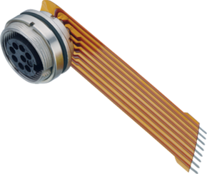 M16 IP67 Flanschdose