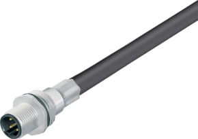 M12-A Flanschstecker