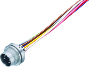 M16 IP67 Flanschstecker