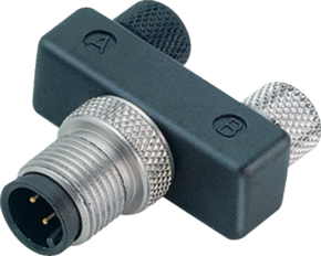 M12-A Zweifachverteiler