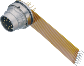 M16 IP67 Flanschstecker