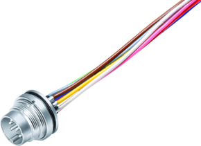 M16 IP67 Flanschstecker