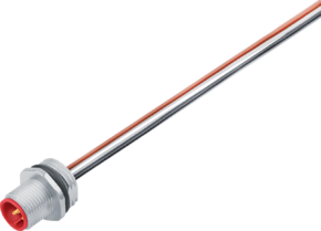 M12-A Flanschstecker