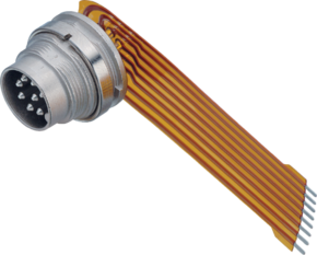 M16 IP40 Flanschstecker