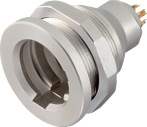 Push-Pull Flanschstecker