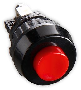 DRUCKTASTER OPAK SCHWARZ