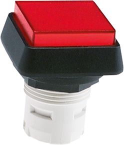 RAFIX 16 Drucktaster beleuchtbar rt