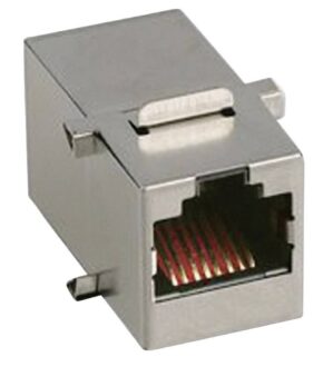 RJ45 CAT6 KOPPLER GESCHIRMT