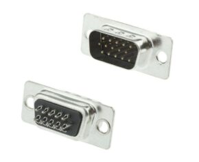 D-SUB-STECKVERBINDER, HOHE KONTAKTDICHTE, 15-POL