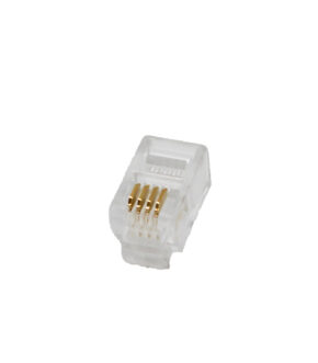 MODULARSTECKER, 6P4C, UNGESCHIRMTER STECKER -RJ12