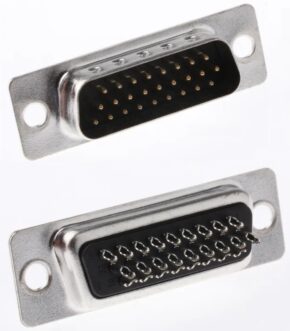 D-SUB-STECKVERBINDER, HOHE KONTAKTDICHTE, 26-POL