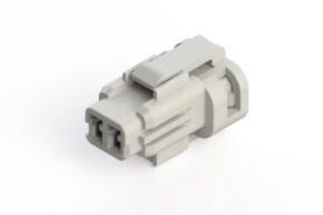 STIFTGEHÄUSE, WEISS, MÄNNLICH, 2 KONTAKTE